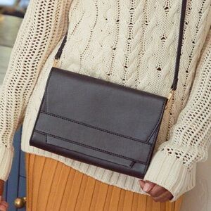 Summer & Rose Celine crossbody leather bag